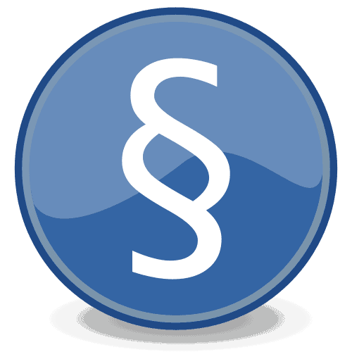 Impressum Paragraph Sign